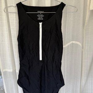 KAVALA Black One Piece Swimsuit in Size Small